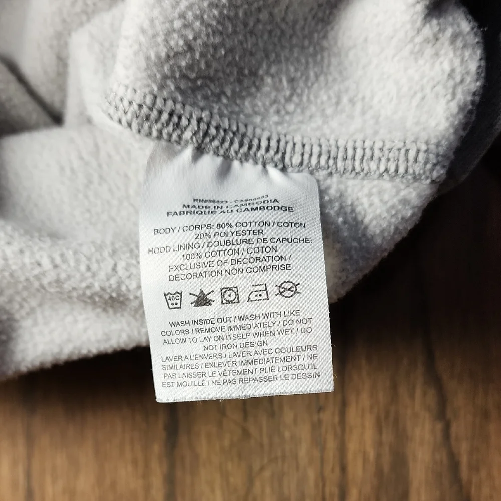 Nike Heather Gray Hoodie - Picture 4 of 6
